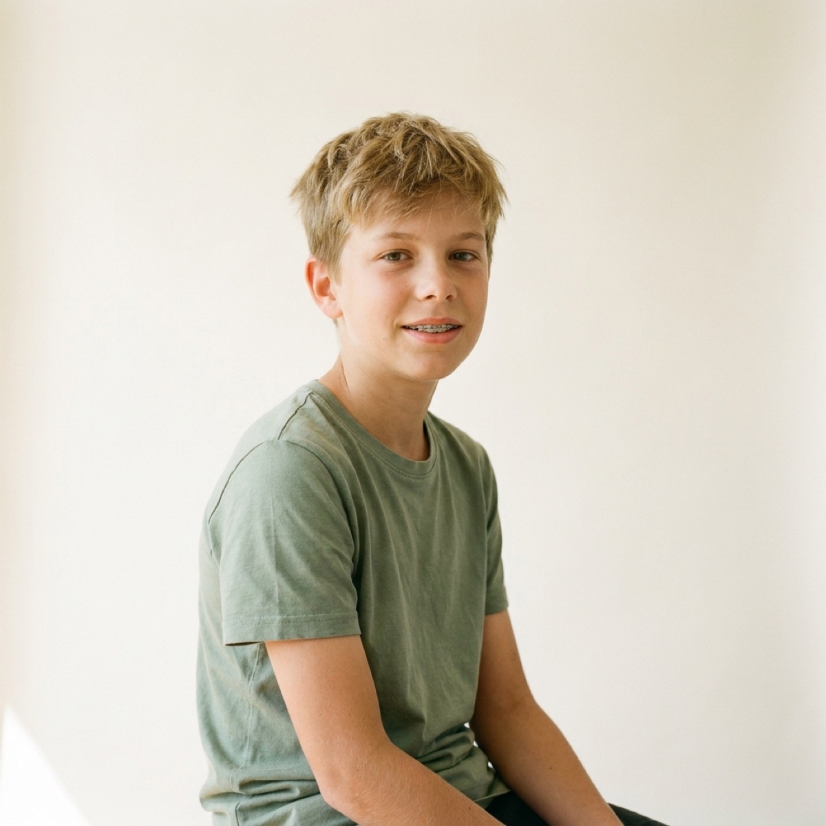 Kind met beugel bij orthodontist Den Haag